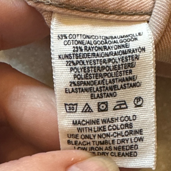 Free People Mini Skirt Sz 4 Salmon Colored - Picture 4 of 6